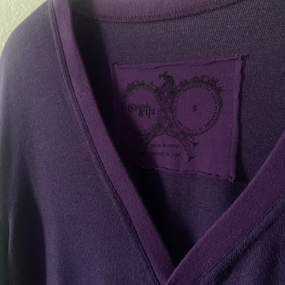 Purple Cardigan (size s) - Picture 3 of 5
